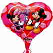 Folienballon Mickey and Minnie in Love